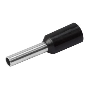 Tulejka kablowa izolowana, Ø 1,5 mm, 100 sztuk, do bezpiecznych połączeń kablowych.