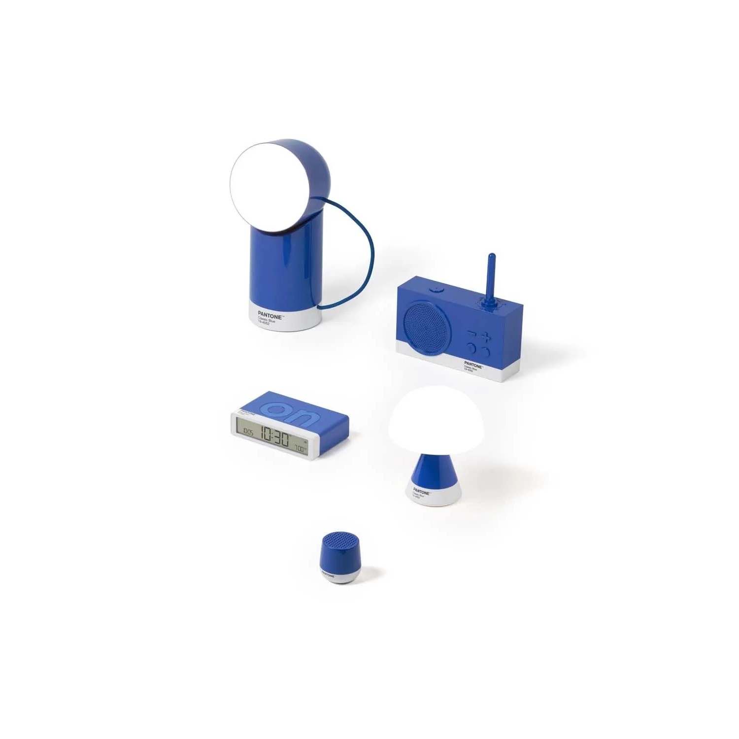 Lampa LED Lexon Orbe X Pantone Niebieska
