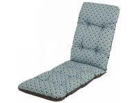 Poduszka na leżankę KALIFORNIA Plus pawie oko niebieskie