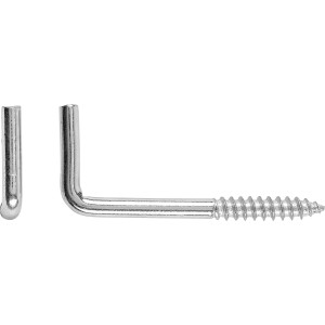 LUX-TOOLS Hak kątowy ocynkowanyowany 2x20mm 8szt.