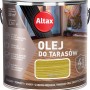 Altax olej do tarasów, kolor naturalny, puszka 2,5L do tarasów drewnianych, chroni przed warunkami atmosferycznymi i promieniowaniem UV.