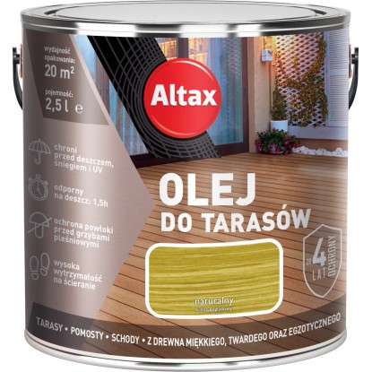 Altax Olej do tarasów naturalny 2,5L