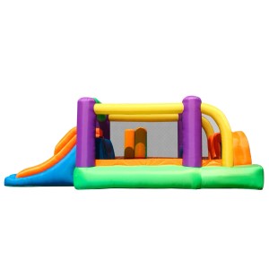 Dmuchany plac zabaw TOR PRZESZKÓD - 255 x 560 cm