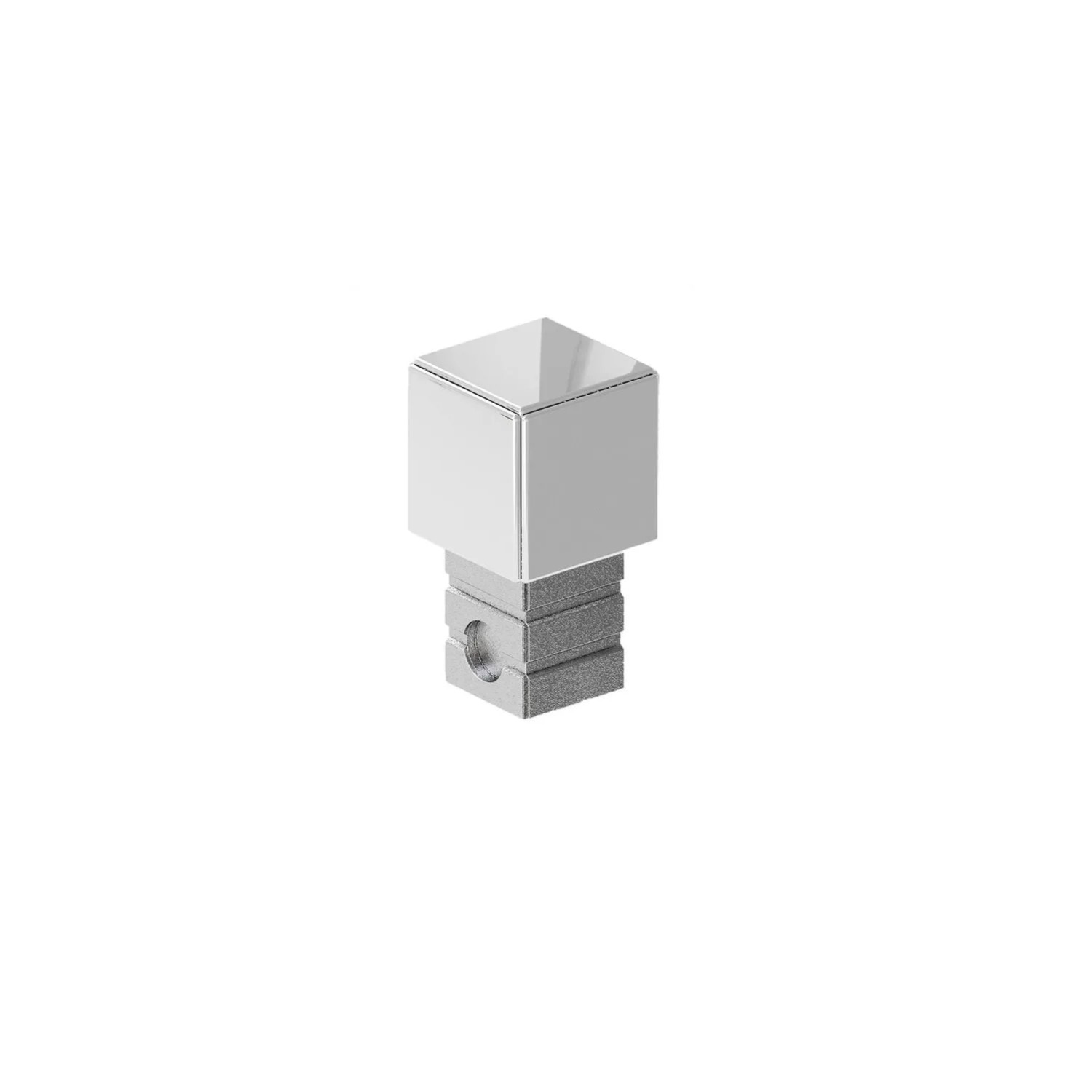 Eviso Narożnik P srebrny połysk 12 x 12 mm 2 szt.