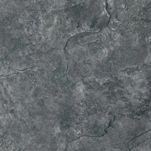 Szara płytka podłogowa o wyglądzie kamienia, idealna do użytku wewnątrz i na zewnątrz.