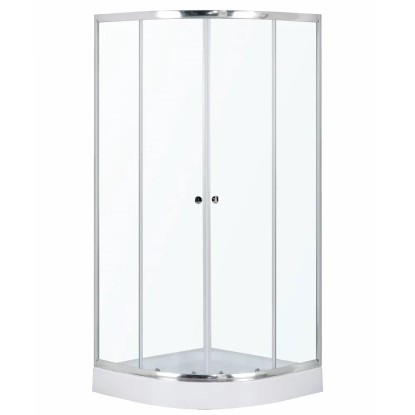 Kerra Kabina prysznicowa Ariana 90 chrom z brodzikiem