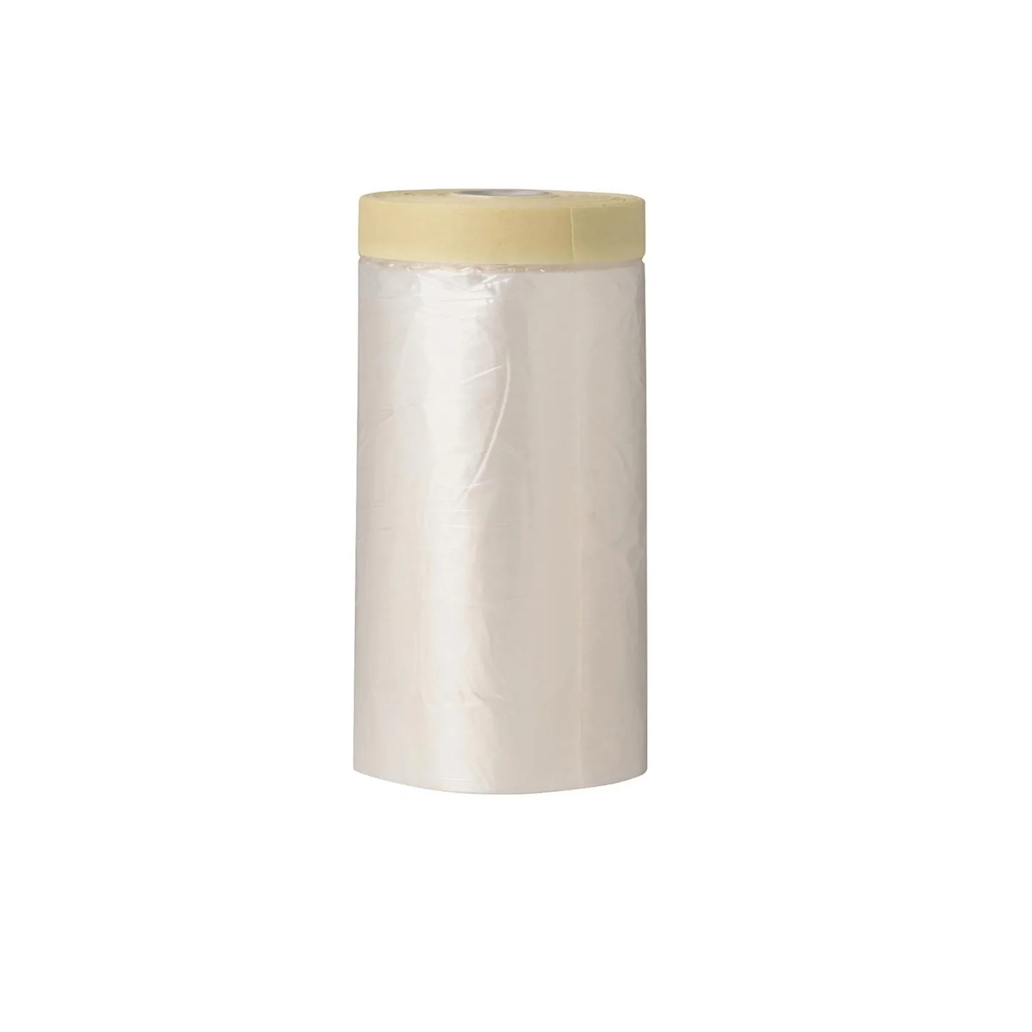 LUX-TOOLS Folia maskująca z taśmą 55 cm x 25 m