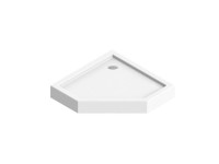 Durasan Brodzik pięciokątny Diamond 90 x 90 x 14 cm