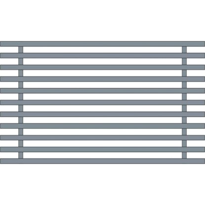 Jarmex Przęsło ogrodzeniowe Rimini antracyt mat 200x120cm