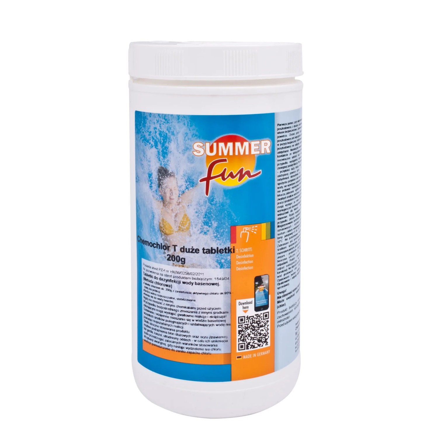 Summer Fun Chemochlor T tabletki 200 g 1 kg