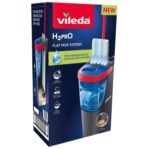 Vileda Zestaw H2PRO mop płaski i wiadro