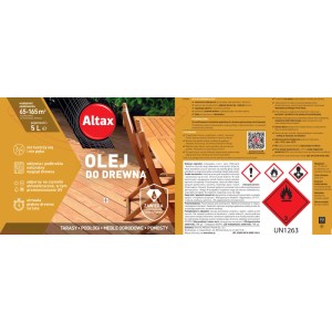 Altax Olej do drewna tik 5l