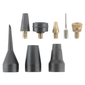 Einhell 8-częściowy zestaw adapterów do pompowania do kompresorów: Adaptery do opon, piłek, materacy.