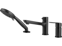 Deante Bateria wannowa Cejlo nero 3-otworowa