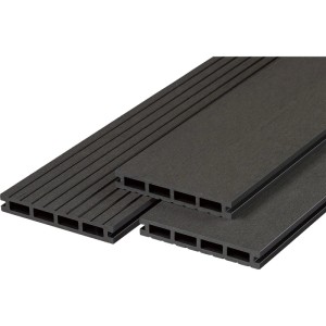 Deska tarasowa WPC antracyt - 2,1x14,5x300 cm