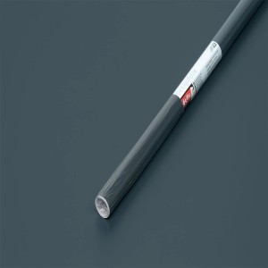 Rolka t.b.t. folii samoprzylepne w kolorze ciemnoszarym. Folia samoprzylepna do mebli i dekoracji.