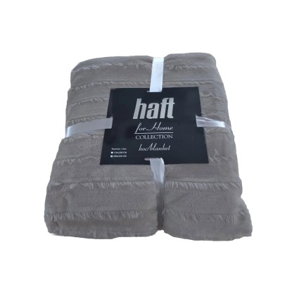 Koc Pedro 150 x 200 cm ciemnoszary