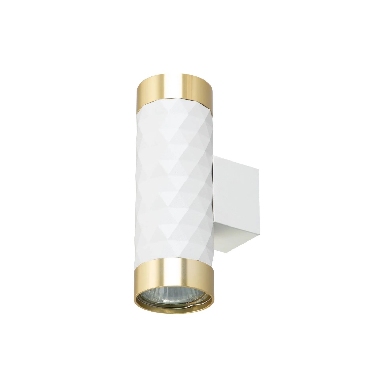 DPM Lampa punktowa ścienna GLAMOUR DUO 1xGU10 max. 35W biała