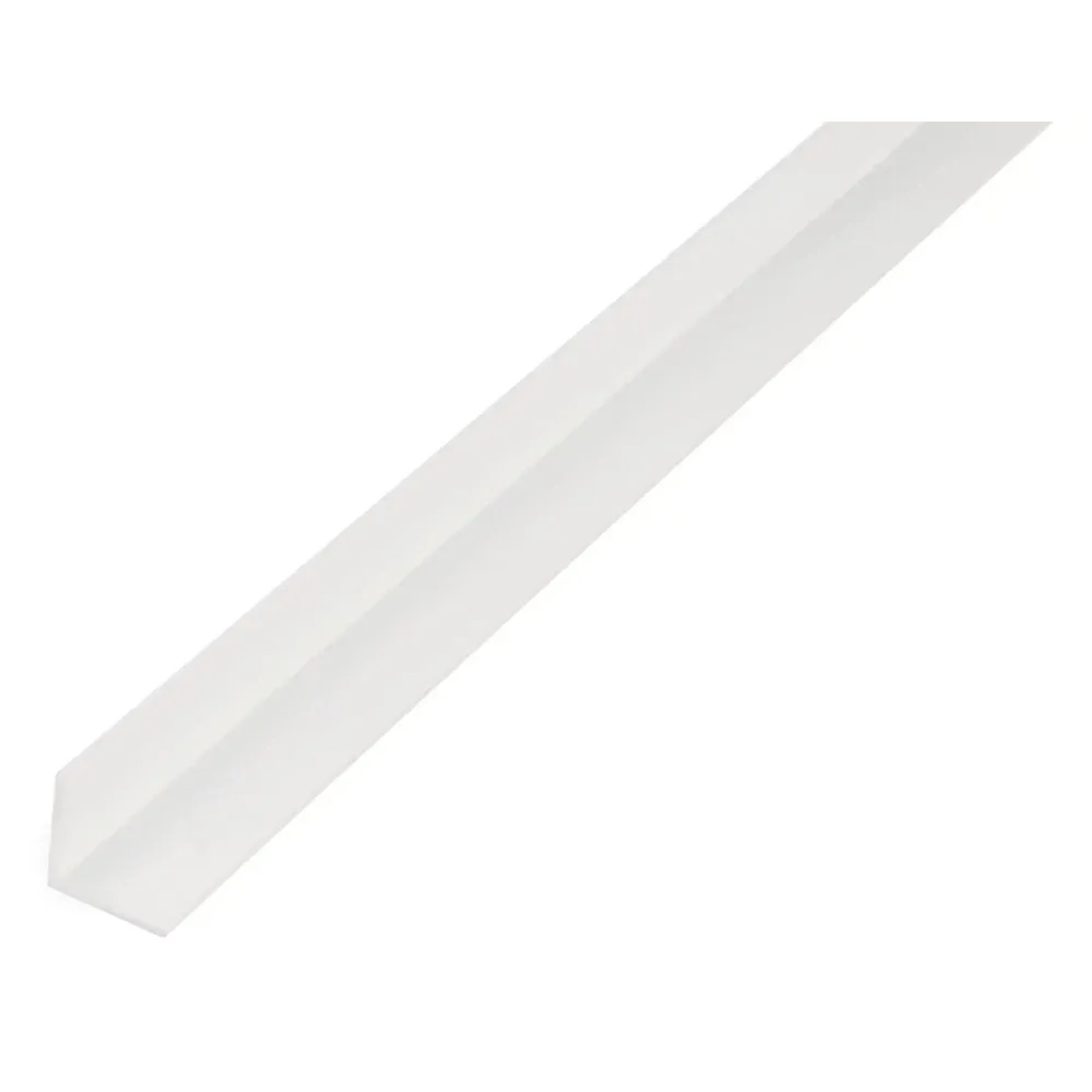 GAH Alberts Profil kątowy PCV biały 15x15mm 2m