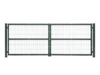 Jarmex Brama panelowa dwuskrzydłowa antracyt 400 x 152 cm