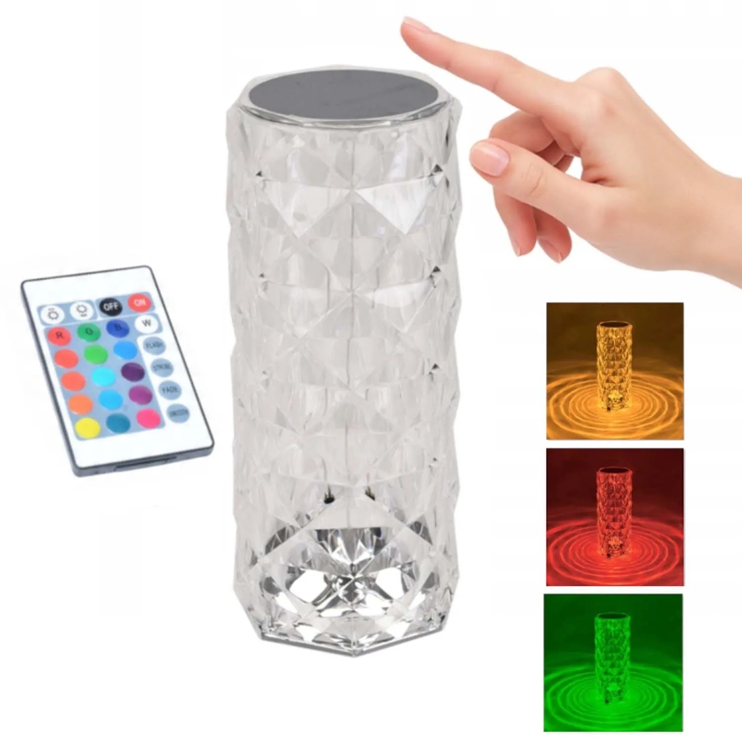 Duwi RGB Cristal Cilindro