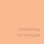 Próbka koloru t.b.t. morelowy do farb ściennych.