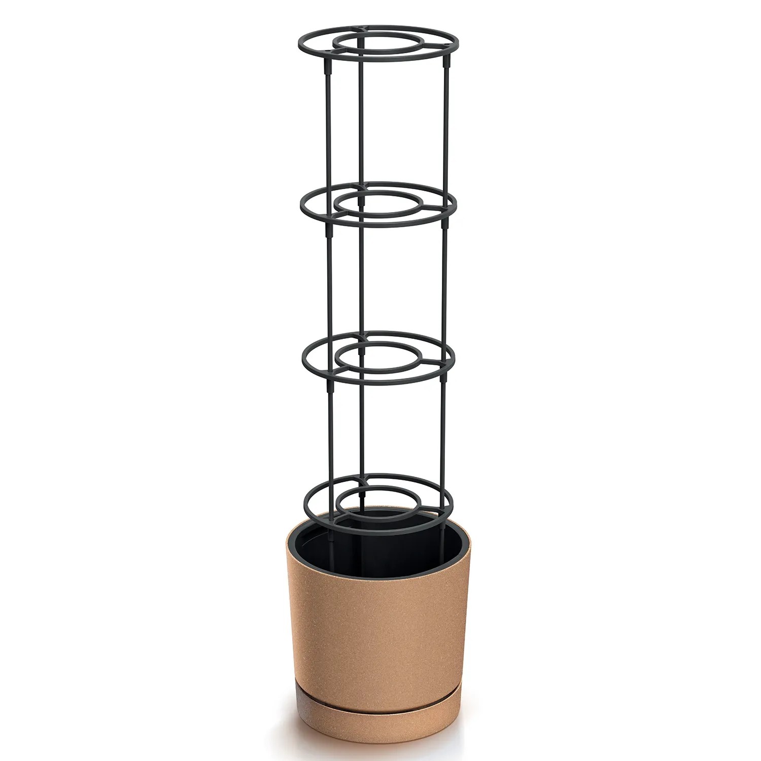 Prosperplast Donica na pomidory DEPO300  eco natur 30 x 30 x 28 cm