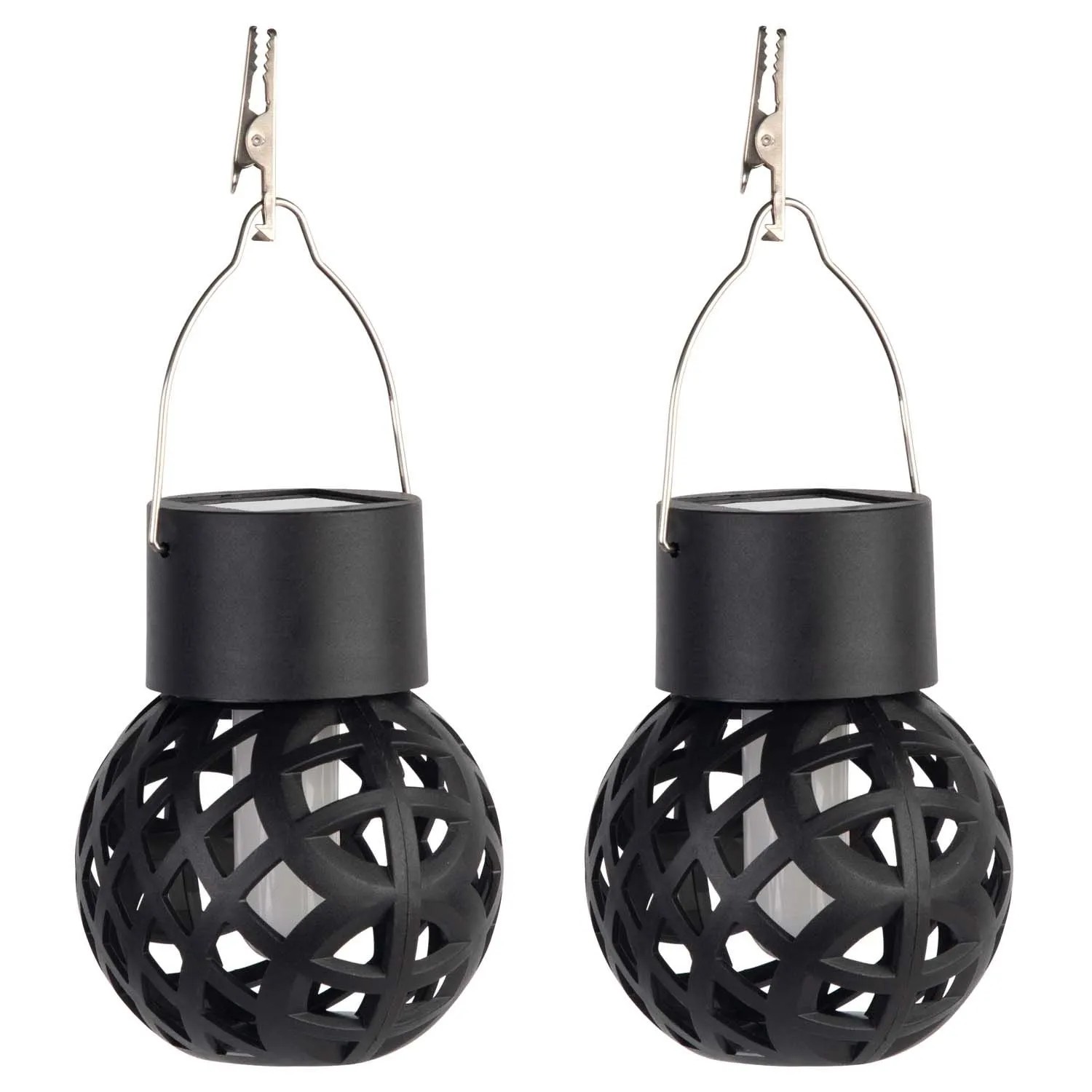 4iQ Zestaw 2 lamp solarnych LUMA 12xLED