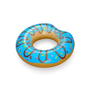 Bestway Koło do pływania Donut, niebieskie z posypką, Ø 107 cm, od 12 lat.