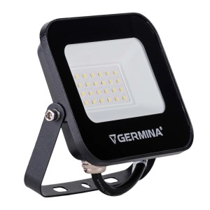 Germina Naświetlacz LED HERA 20W 6400K 2000lm IP65 czarny