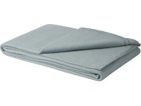 Koc polarowy 130 x 160 cm szary