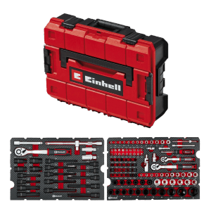 Einhell Zestaw narzędzi samochodowych w walizce E-CASE - 121 cz.