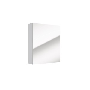 t.b.t. szafka z lustrem, białe meble łazienkowe do montażu na ścianie.