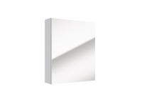 Defra Szafka Metro 1-drzwiowa z lustrem biała 50x15cm