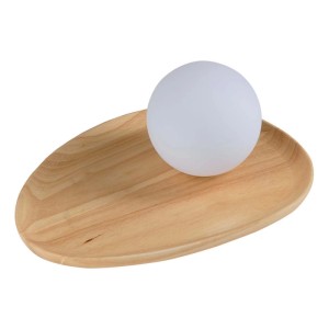 OSRAM Lampa stołowa DECOR WOOD NEST TABLE 1xG9 5W jasne drewno
