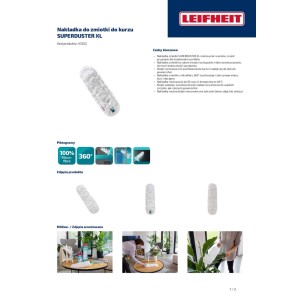 Leifheit Superduster wkład XL do miotełki