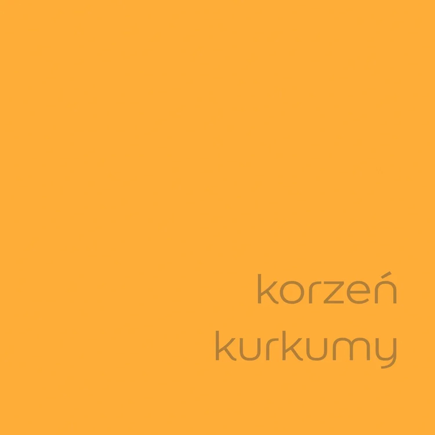 t.b.t. farba do ścian w kolorze kurkumy do wnętrz.