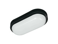 Eko Light Lampa Davo 8W 4000K 720lm IP64 owalna czarna