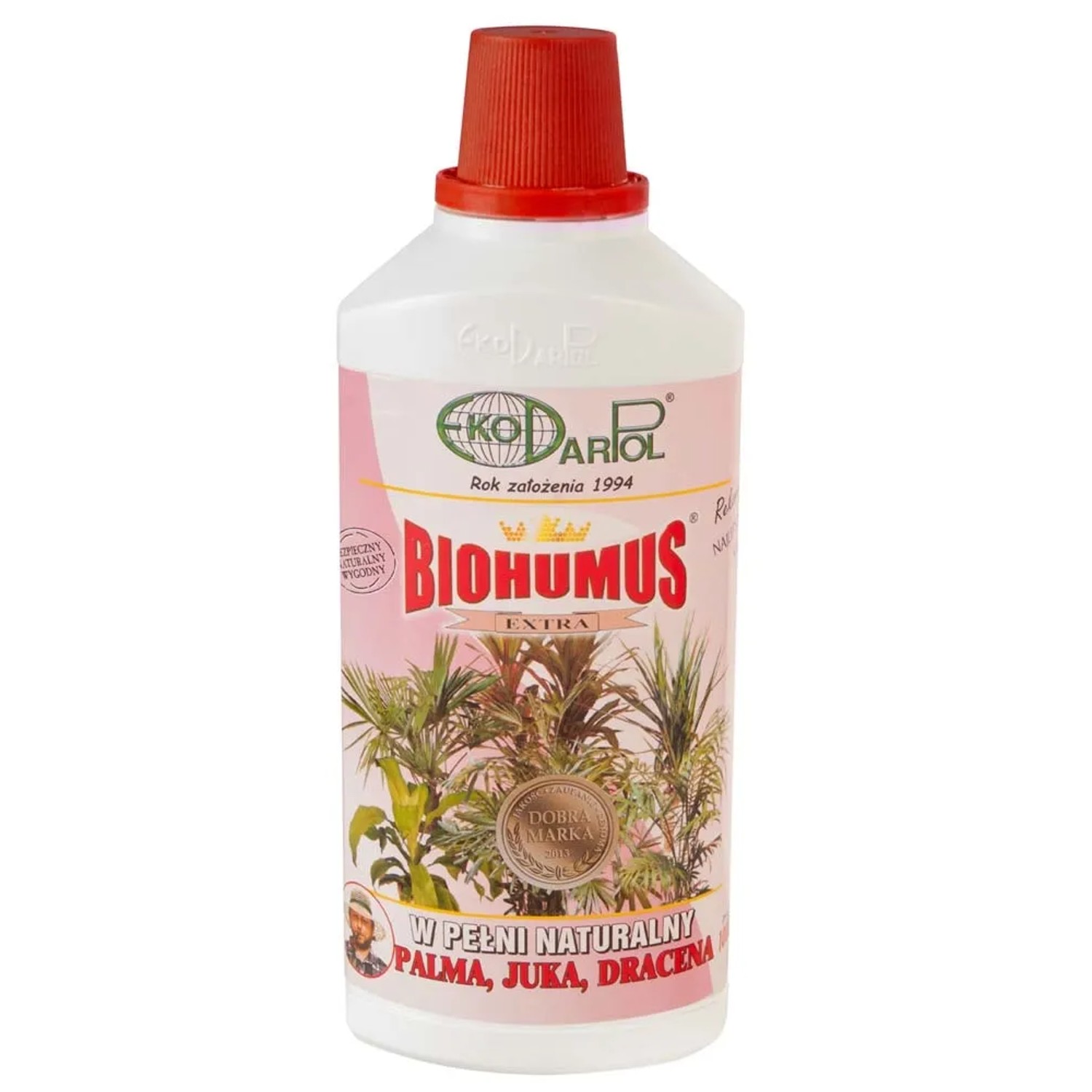 Ekodarpol Nawóz Biohumus Extra Palma, Juka, Dracena 1 l.