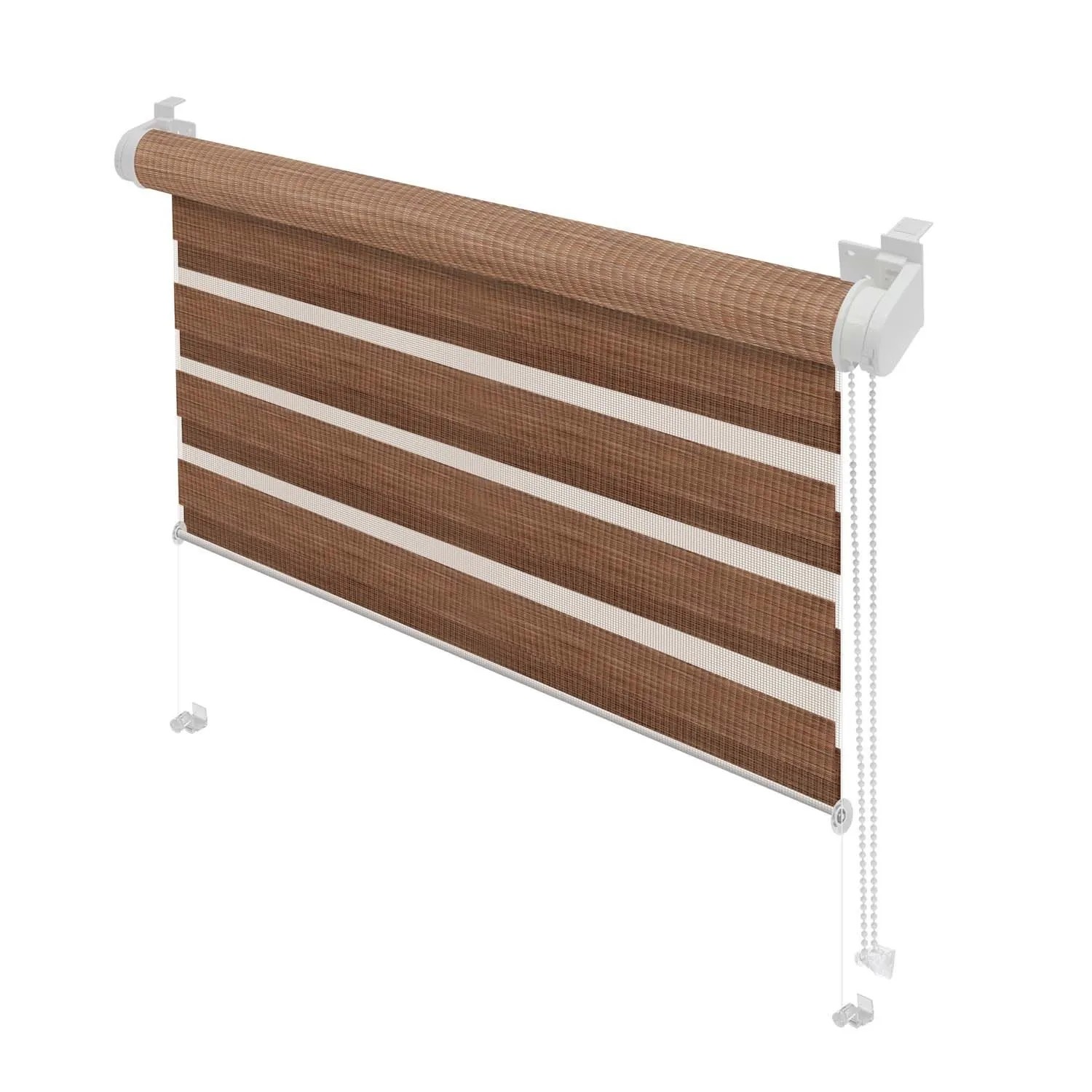 Gardinia Roleta MINI ZEBRA NATUR Dzień/Noc 64 x 150 cm brąz