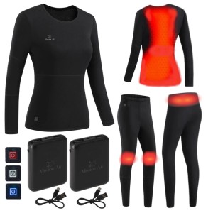 Mission Air Bielizna damska podgrzewana E-UNDERWEAR WOMAN roz. S + 2 x powerbank