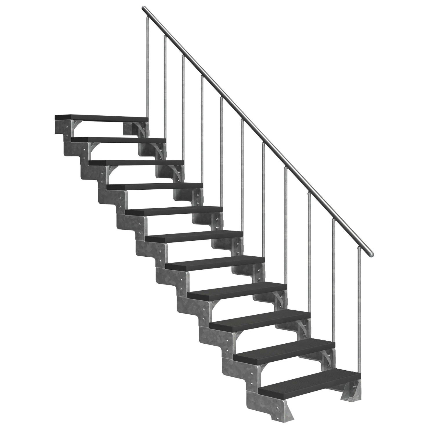 Dolle Schody zewnętrzne Garden Trimax antracyt 80 cm 11 stopni80 cm