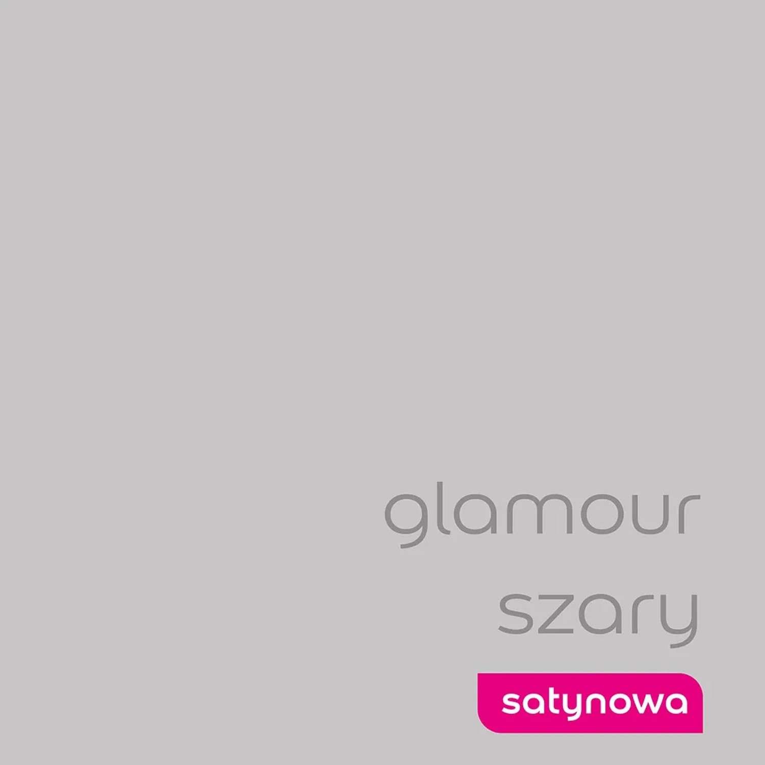 Próbka koloru farby do łazienki t.b.t. w kolorze szarym, odcień "Glamour Szary".