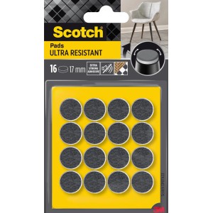 Scotch Podkładki filcowe ultra odporne 17mm,16szt