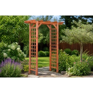 Werth-Holz PergolaWolin teak - 165x80 cm,wys. 215 cm
