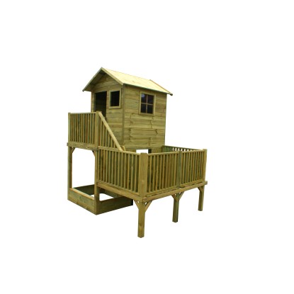 4IQ Domek Leo dwupoziomowy - 227 x 176 cm, wys. 273 cm