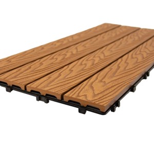 Podest kompozytowy teak - 30 × 60 cm