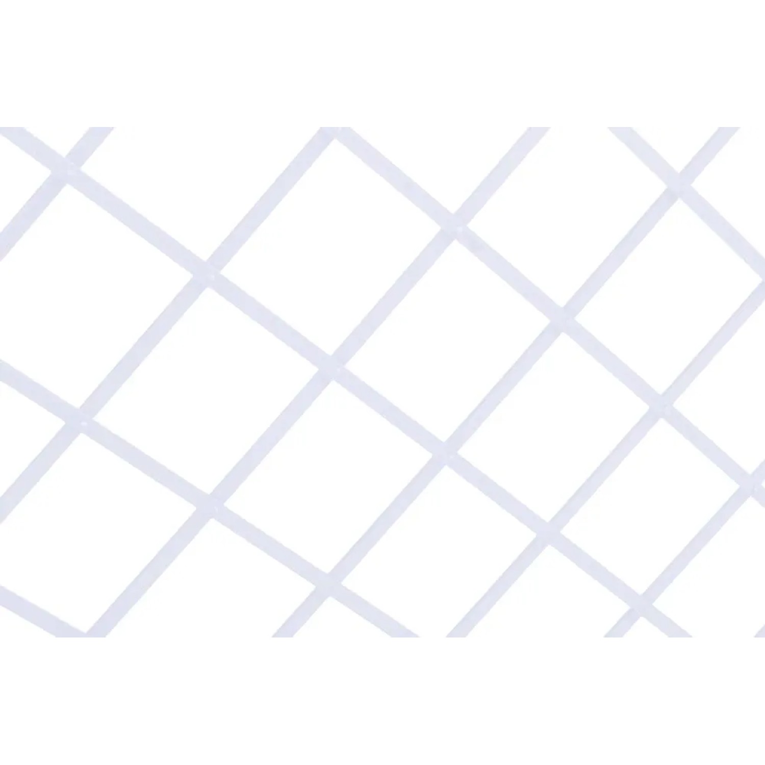 Kratka PVC rozsuwana biała - 100 x 300 cm