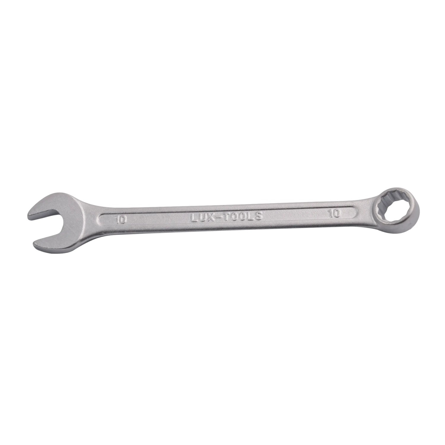 LUX-TOOLS Klucz płasko-oczkowy 10 mm