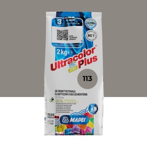 Mapei Ultracolor Plus fuga do płytek, kolor 113, worek 2kg. Spoiwo do płytek.